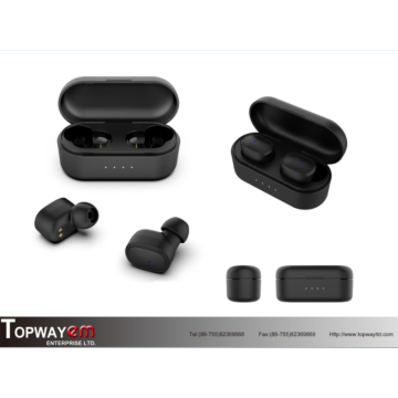 Bluetooth 5.0 True Wireless Earbuds with Power Display charging case